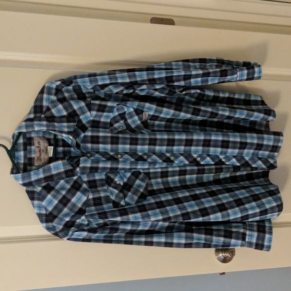 👣Wrangler Western Button Up Shirt Men's Size 3XL - Picture 1 of 4